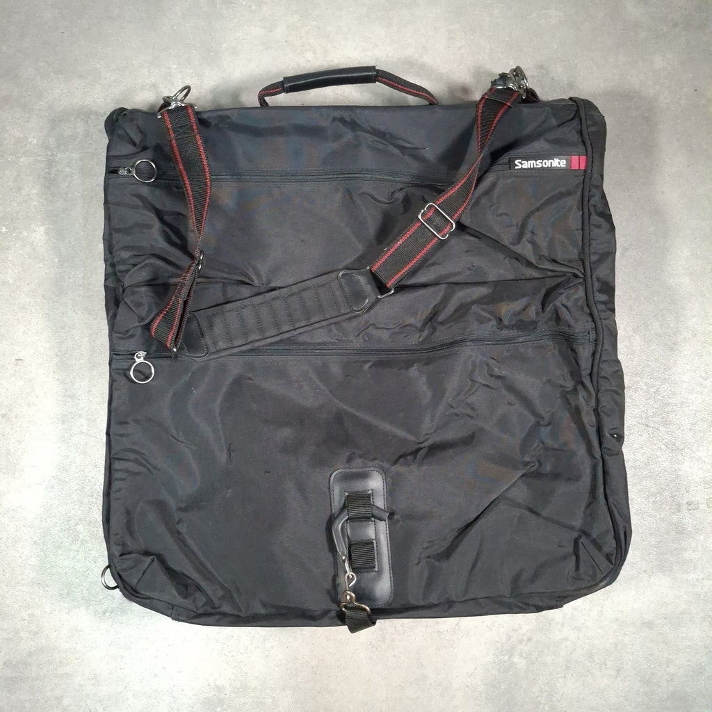 Samsonite Starboard Garment Bag | Vintage 1987 | Suit Carrier | Black | Large