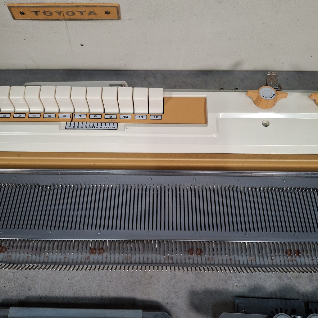Toyota KS-787 Knitting Machine | Made in Japan | Untested | With Spare Parts