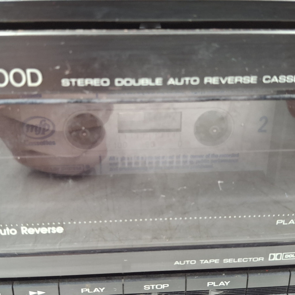 Kenwood X-5WX Double Cassette Deck & T-7LC Tuner | Faulty | Spares or Repair | Used