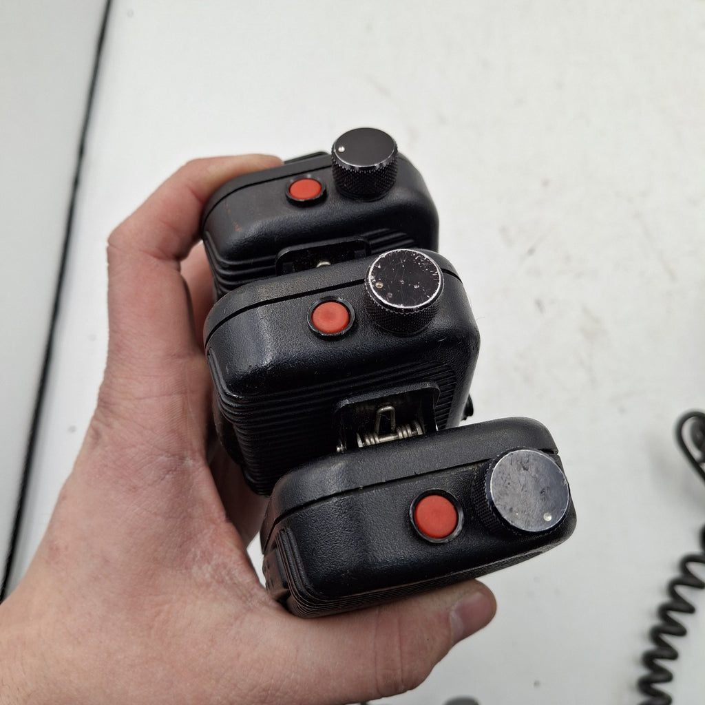 Sonic Communications Speaker-Microphone Handmic x5 + Niros 9261 x1 - Job Lot Bundle - Used - Spares or Repair