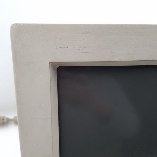Apricot XJ54137 13" Colour CRT VGA Monitor - Spares or Repairs, Blank Screen Fault, Retro Prop, Used