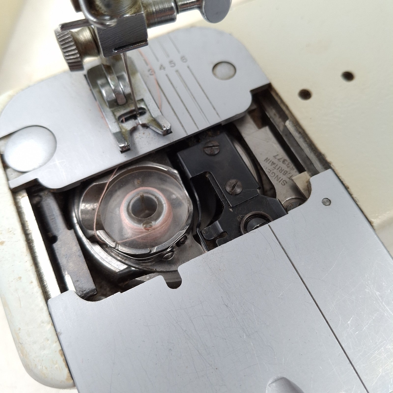 Singer Stylist 498 Special Zig-Zag Vintage Sewing Machine | 1960s | Used | Untested | Spares or Repair