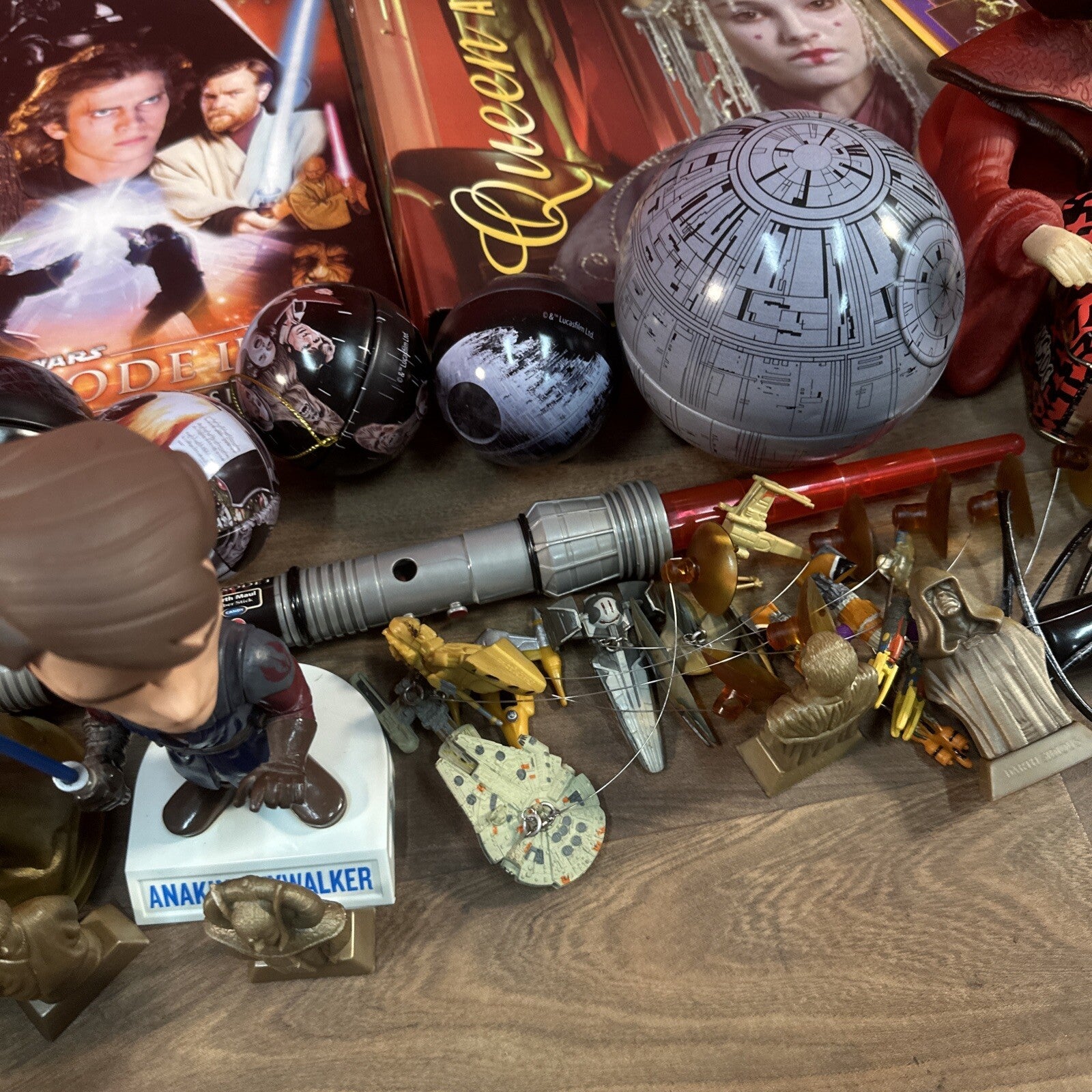 Huge Star Wars Bundle Collection Vintage & Modern Some Rare Bits Toys Books Etc