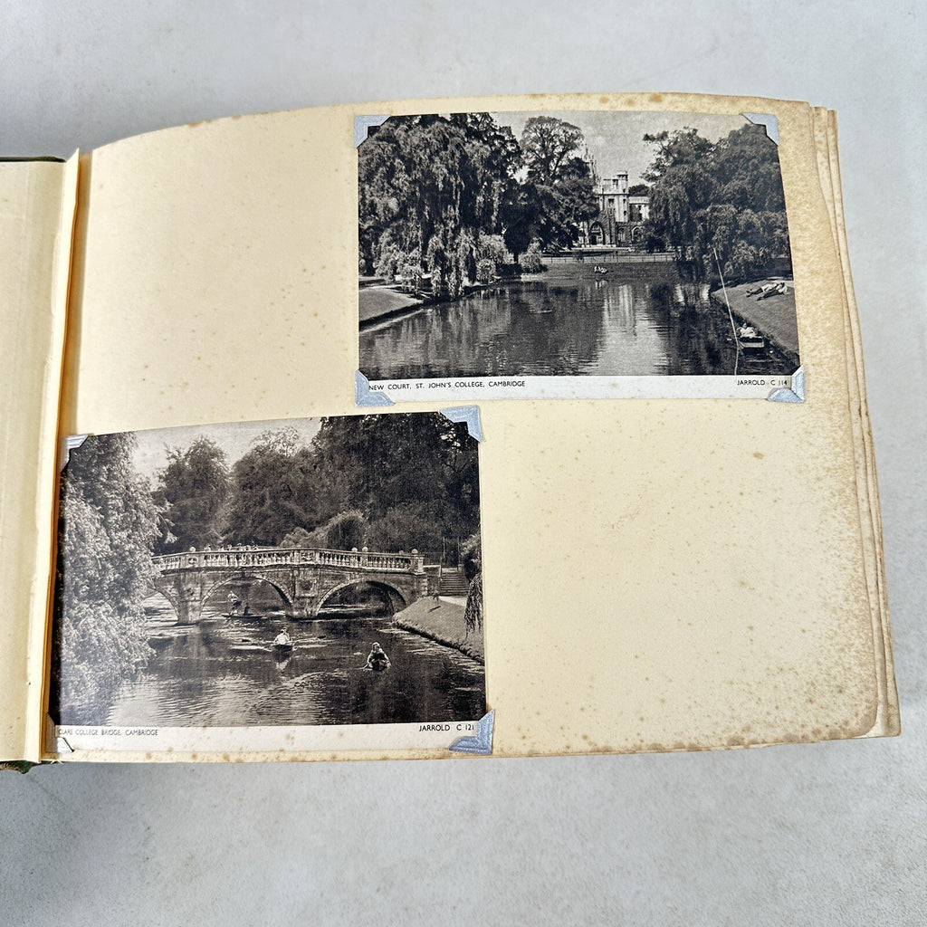 Vintage Postcard Album - 340+ Postcards - Europe & UK - 1950s-1970s - Handwritten Annotations - Used