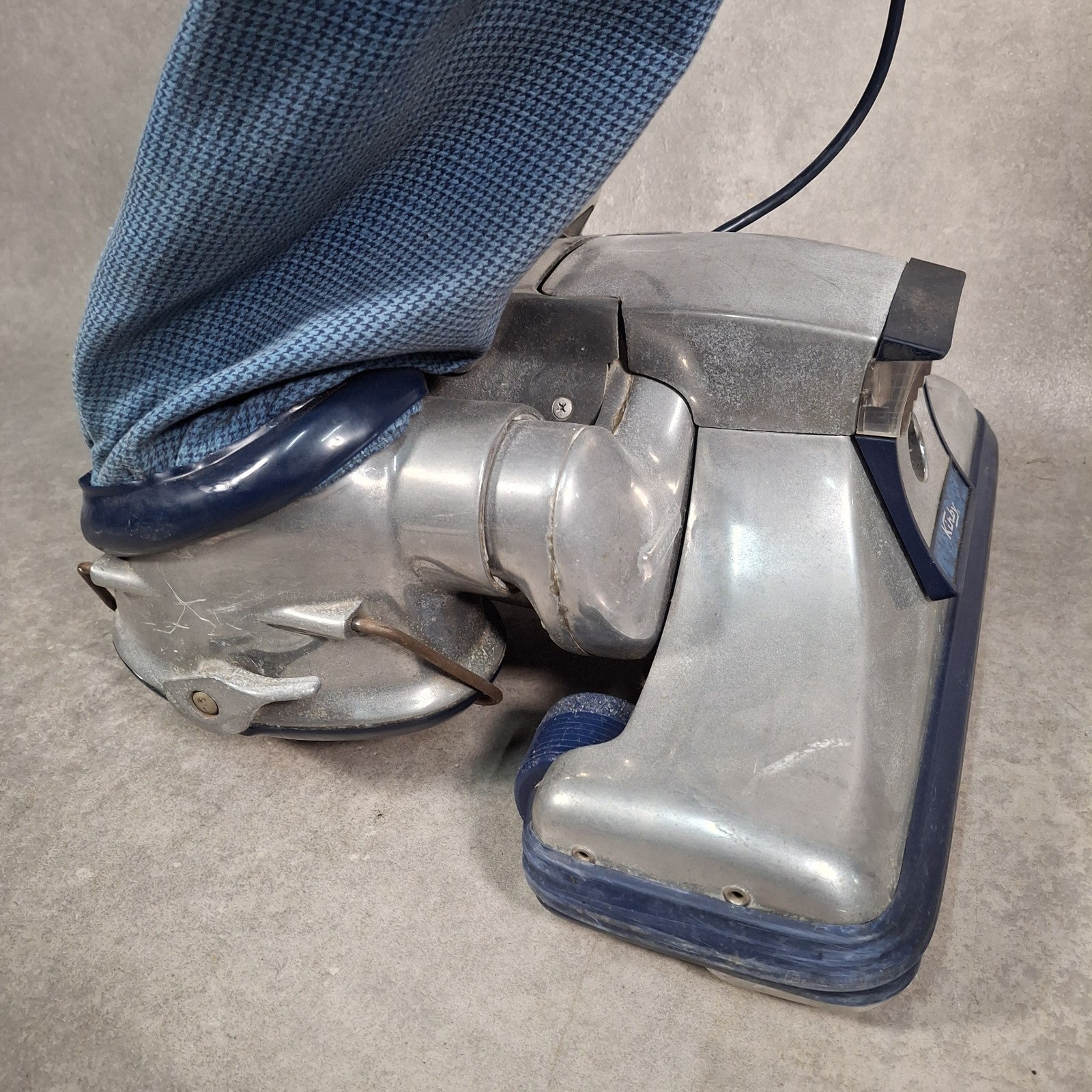 Kirby Tradition 3-CB Vintage Bagged Upright Vacuum Cleaner | Tested & Working | Used | Silver