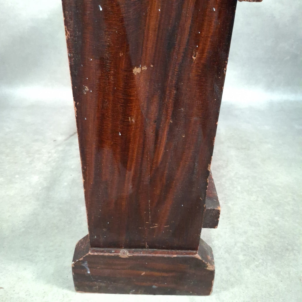 Vintage Handmade Pine Bookshelf | 1940s Utility Era | Rustic Shelving Unit | Used