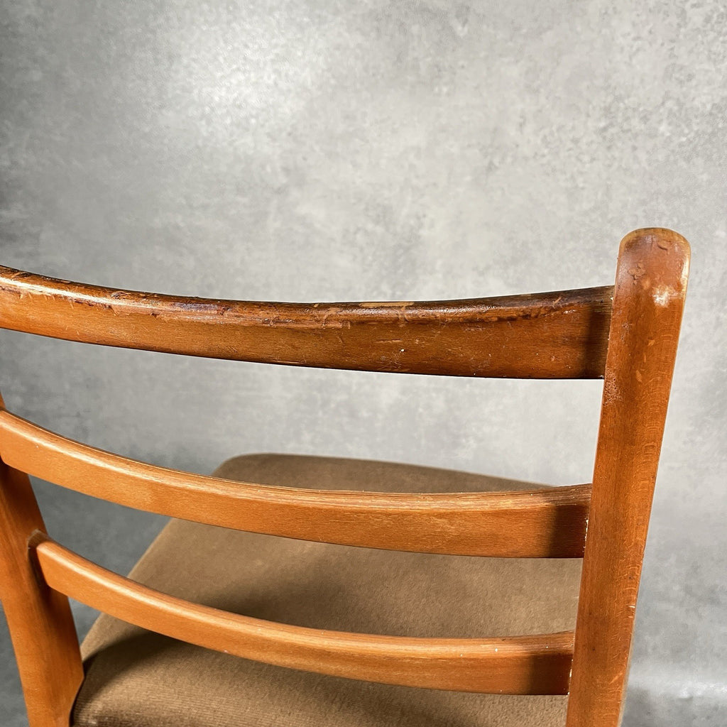 Schreiber Teak Mid-Century Danish Style Dining Chair | Vintage | Loose Joints | Used