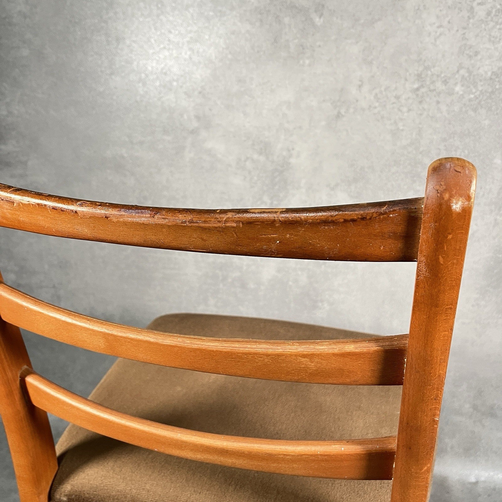 Schreiber Teak Mid-Century Danish Style Dining Chair | Vintage | Loose Joints | Used