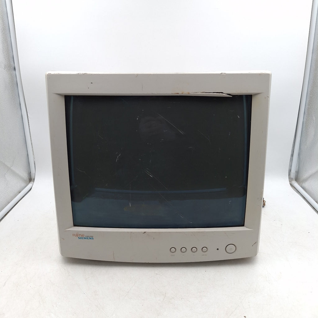 Fujitsu Siemens 16" CRT Computer Monitor | Non-Working | Spares or Repairs | Used Vintage