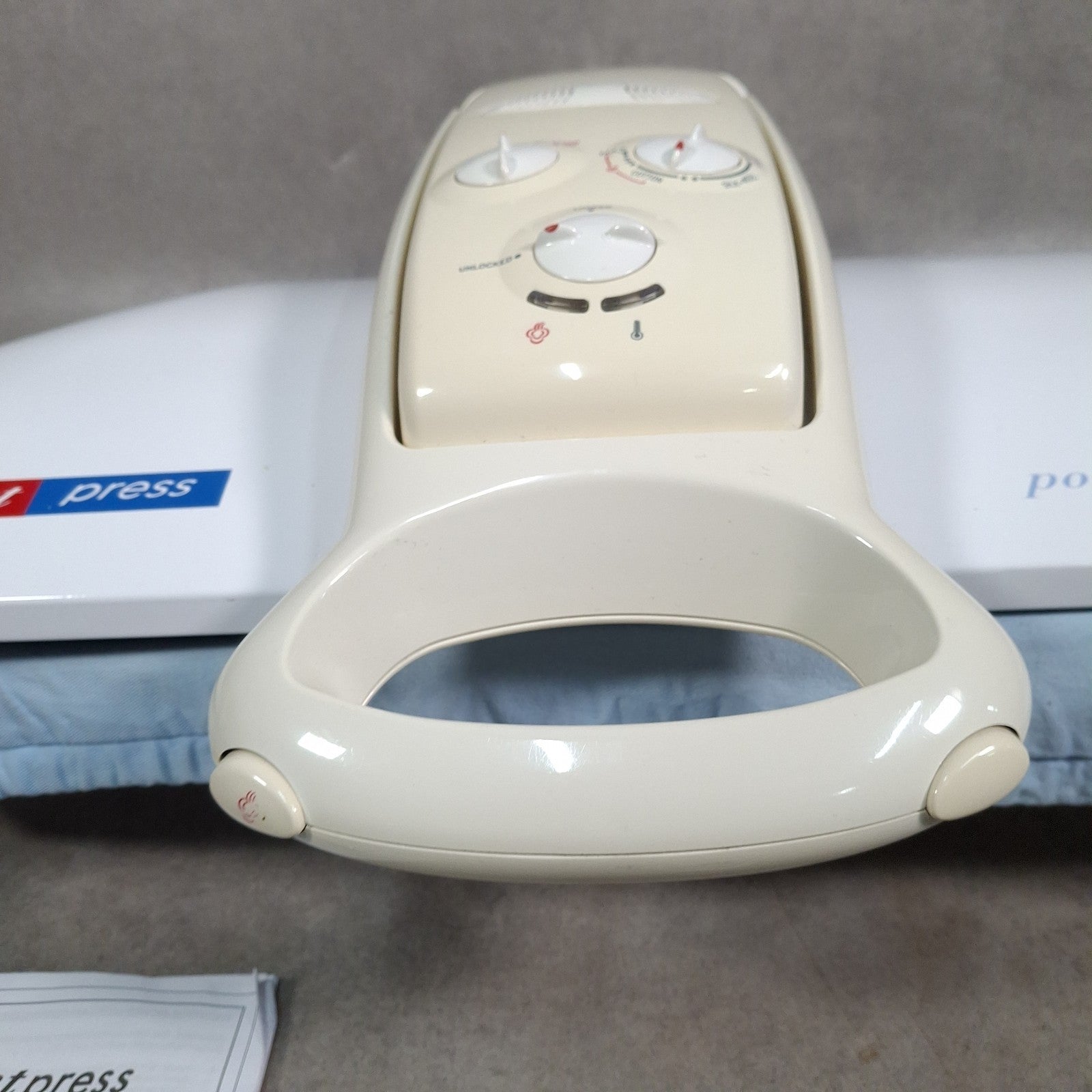 Fast Press XN64 Power Steam Ironing Clothes Press 2100W Electronic & Manuals!