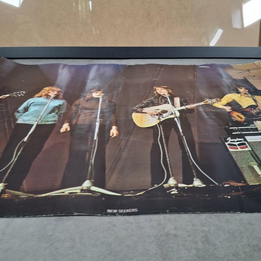 The New Seekers Original 1972 Vintage Poster | Chris Walter | Hang Up Series | Star Posters TSR | Used