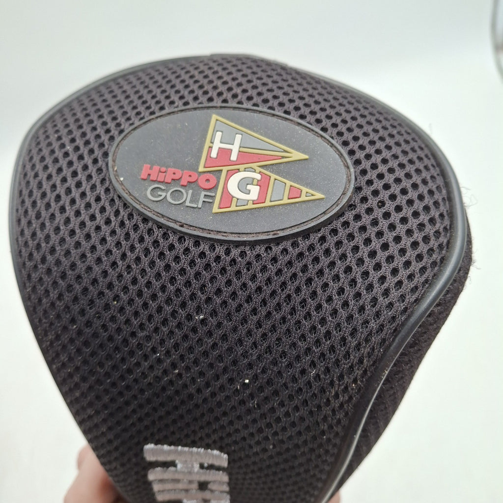 Hippo Golf 5 Wood Club Head Cover - Black Mesh - Used