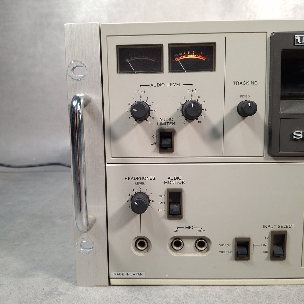 Sony VO-5800PS U-Matic Video Cassette Recorder | PAL | Professional Editing VTR | Used | Japan