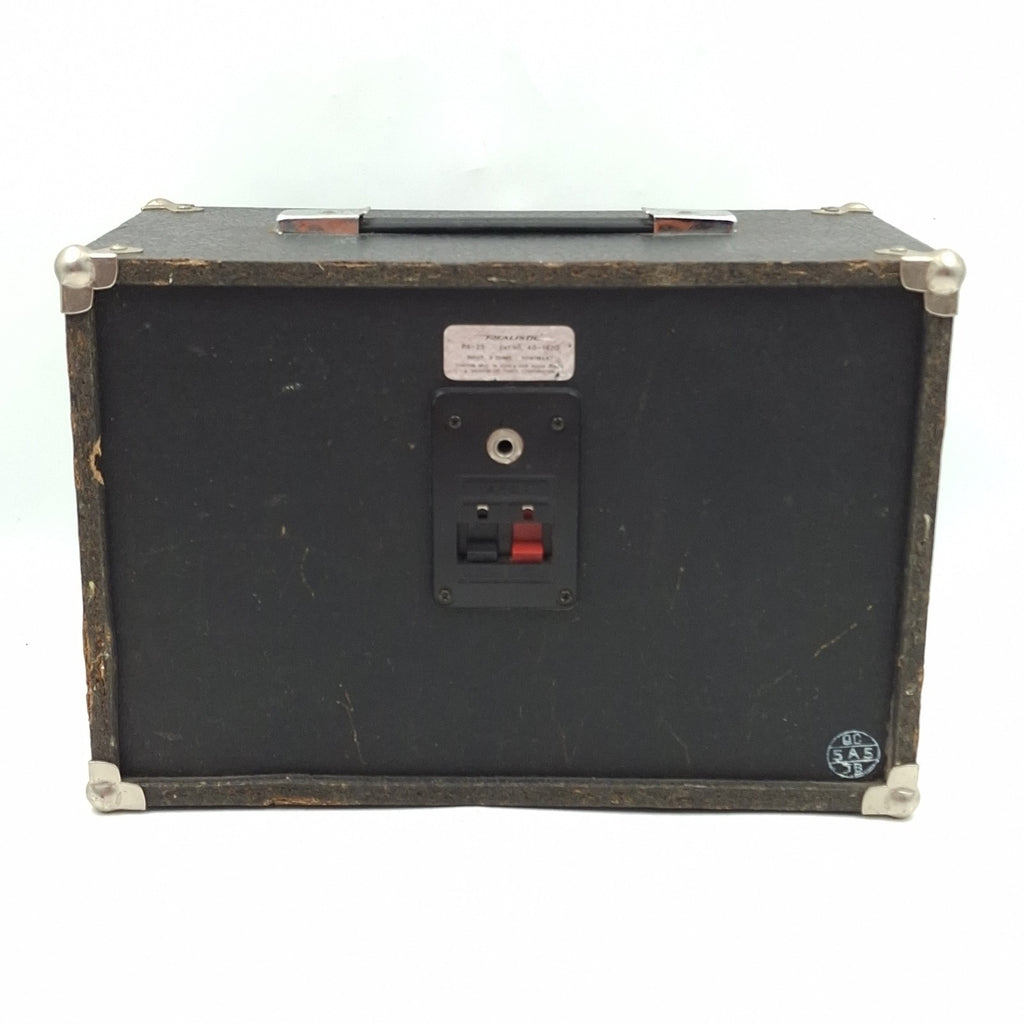 Realistic PA-25 Public Address Speaker - 8 Ohm 50W - Vintage Portable PA Cabinet - Radio Shack Tandy - Used