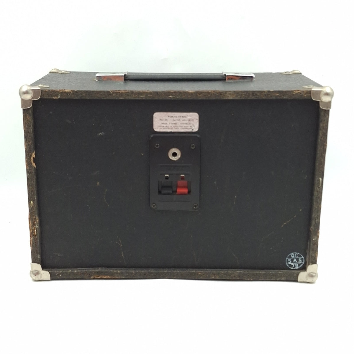 Realistic PA-25 Public Address Speaker - 8 Ohm 50W - Vintage Portable PA Cabinet - Radio Shack Tandy - Used
