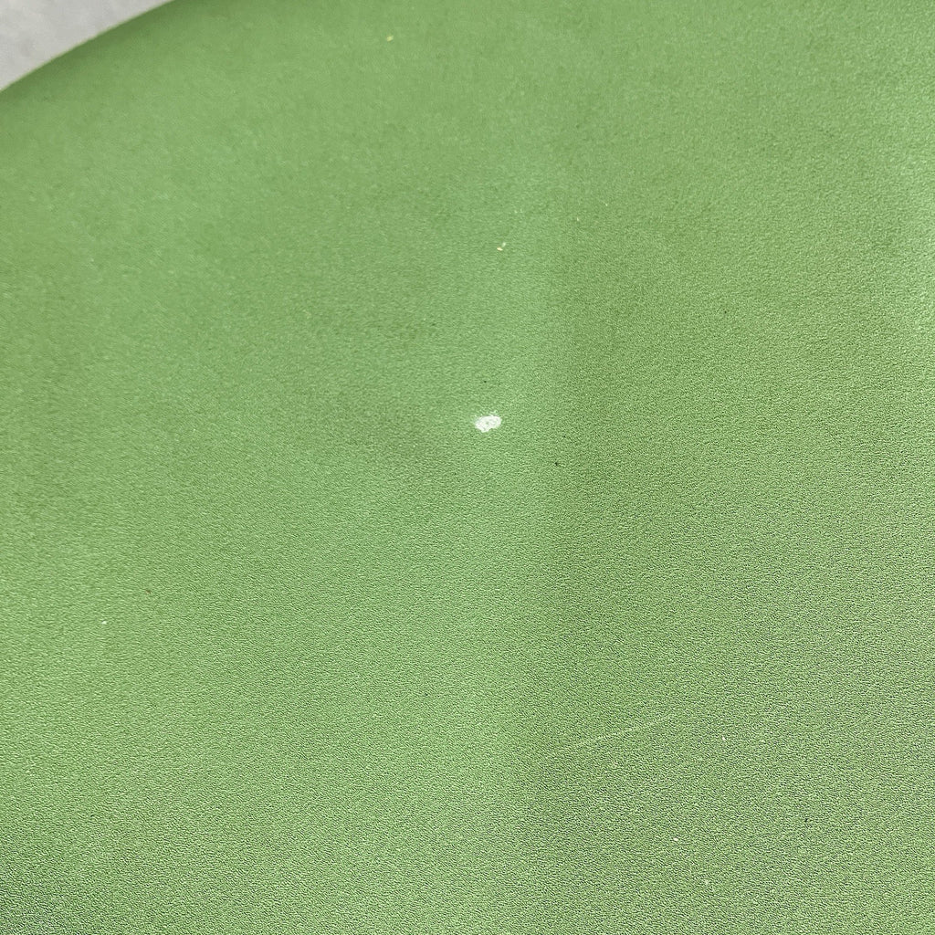 Orangebox POINT-S Soft Seating Ottoman | Green Fabric | Aluminium Legs | 2012 | Used | UK Made