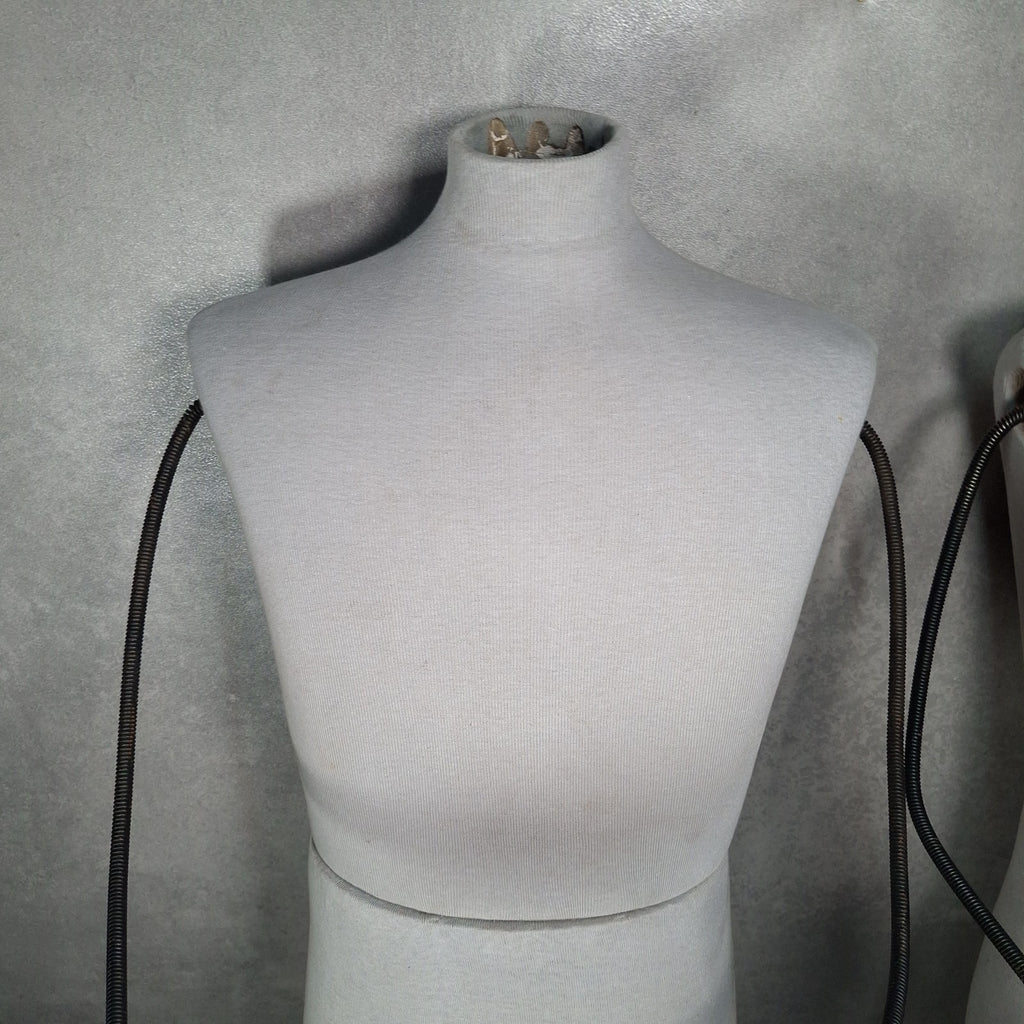 Pair of Vintage Stockman London Tailor's Mannequins | Articulated Arms & Hands | Used