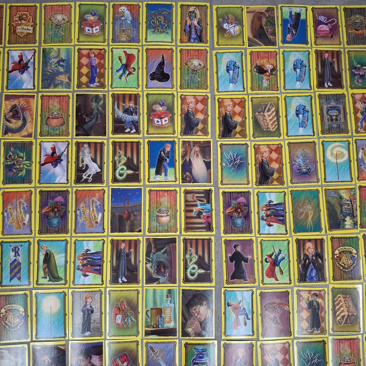 Harry Potter & the Chamber of Secrets - Panini 2003 - 378 Loose Stickers - Huge Bundle - Used