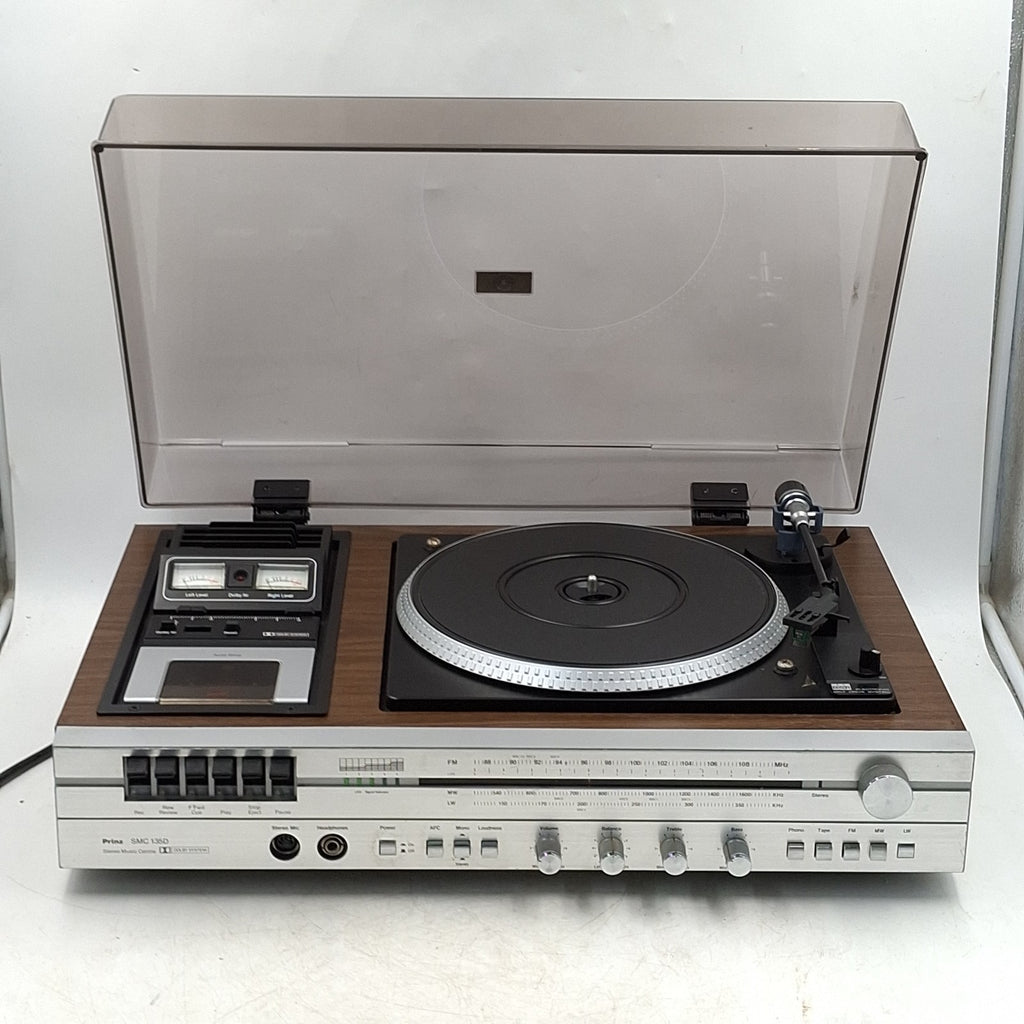 Prinz SMC 135D Vintage Stereo Music Centre with Ortofon VMS10E Cartridge | Faulty | Spares or Repair | Used