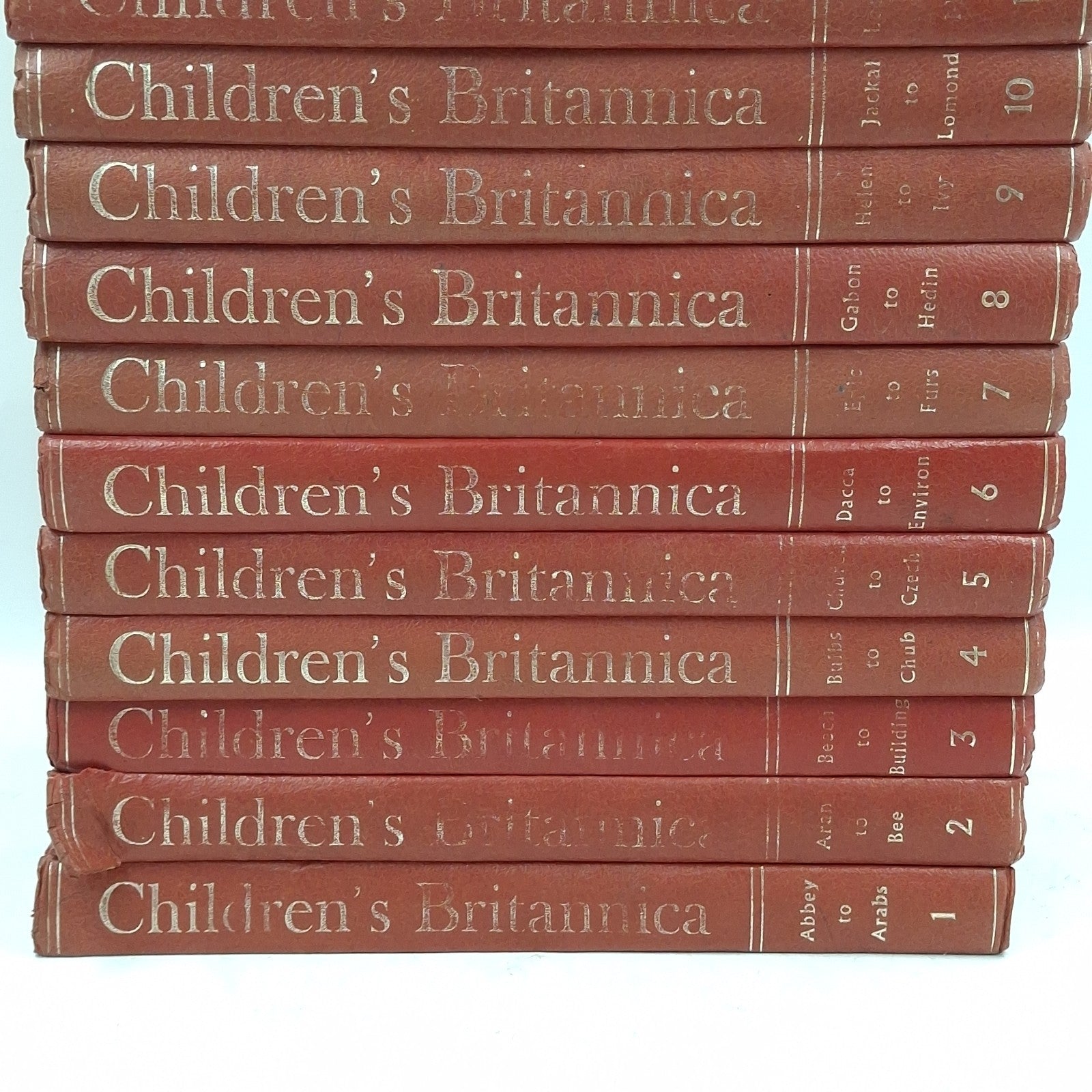 Children's Encyclopaedia Britannica | 2nd Edition 1969 | Complete 20-Volume Set | Used Vintage