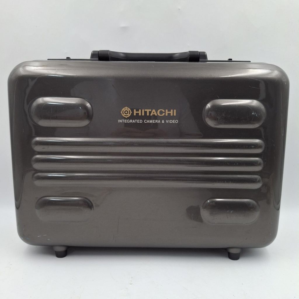 Hitachi VM-S83E S-VHS-C Camcorder with Stereo Mic, Battery, Hard Case & Manual - Used - Untested