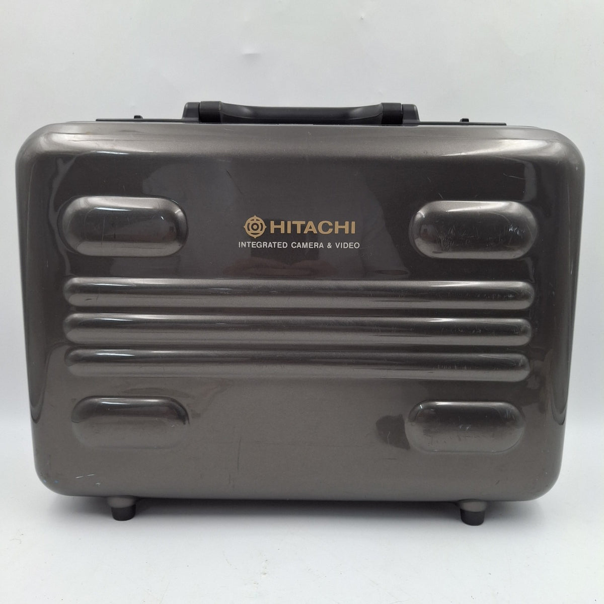 Hitachi VM-S83E S-VHS-C Camcorder with Stereo Mic, Battery, Hard Case & Manual - Used - Untested