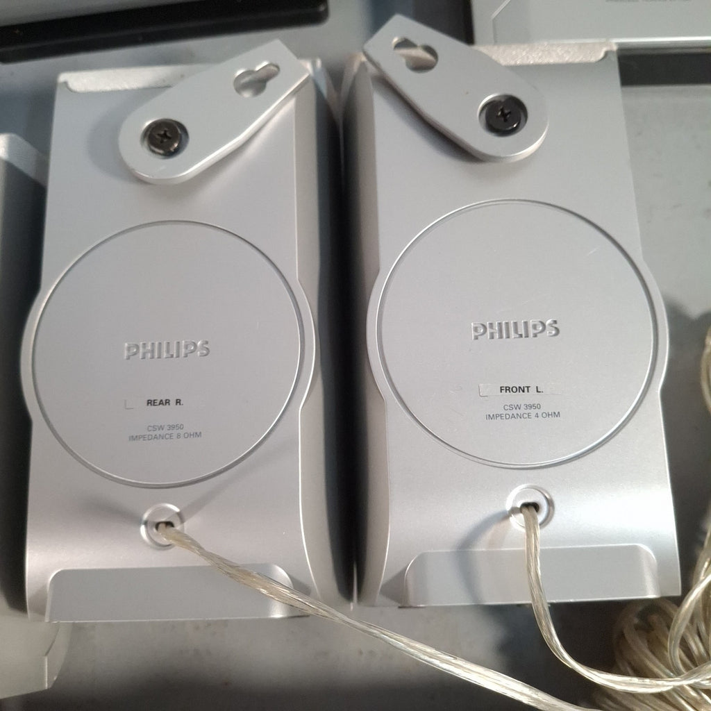 Philips Surround Sound Speakers For LX3900SA & LX3950W With Wireless Receivers