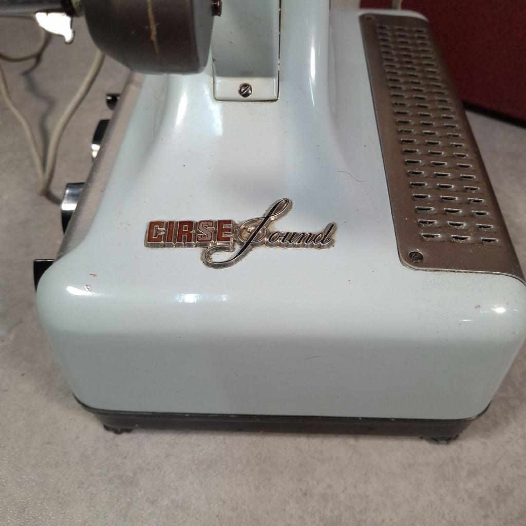 1957 Vintage Cirse Sound 8mm Cine Film Projector in Speaker Case Spares Repairs