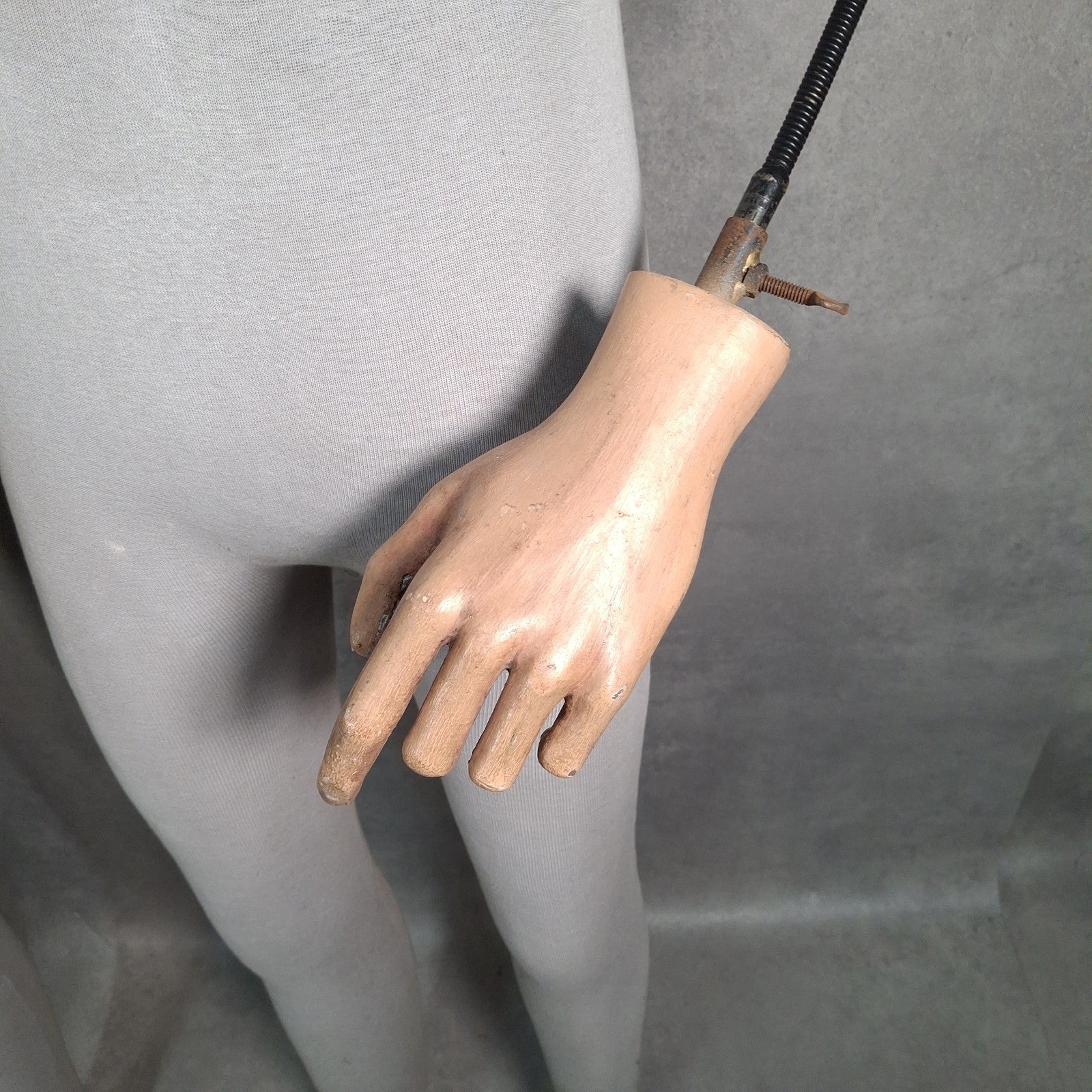 Pair of Vintage Stockman London Tailor's Mannequins | Articulated Arms & Hands | Used