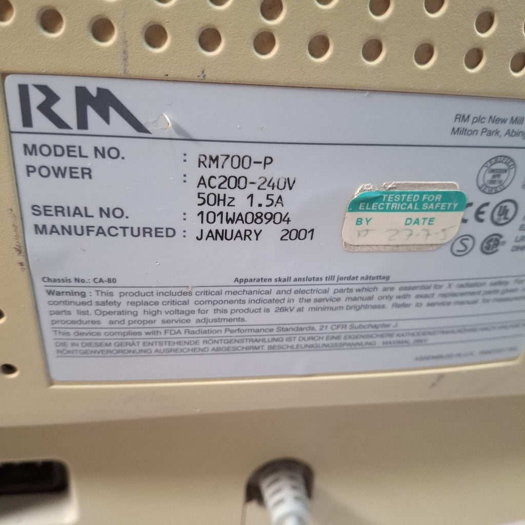 RM RM700-P 17" CRT Monitor | VGA | Beige | Retro PC & Gaming | Used | Early 2000s