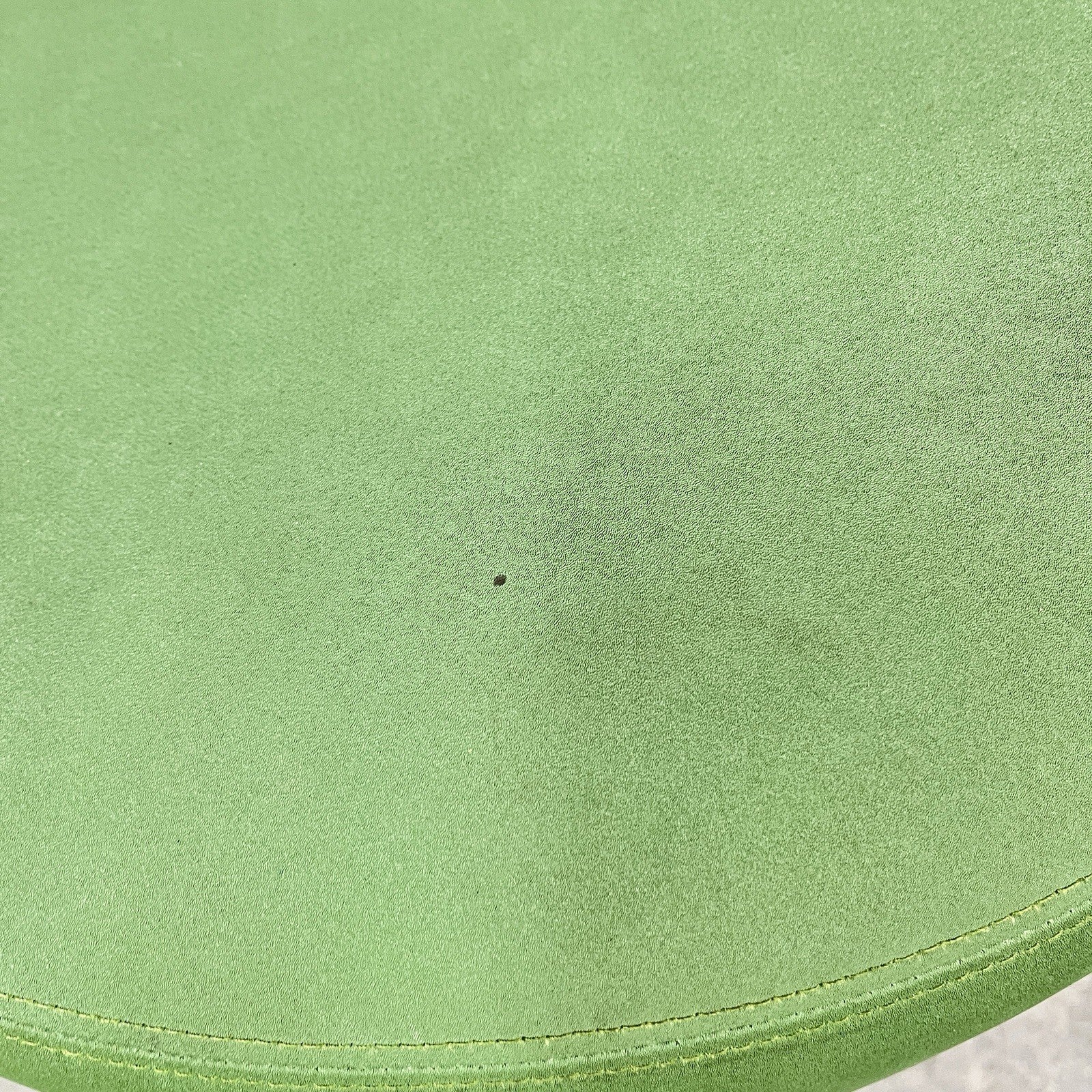 Orangebox POINT-S Soft Seating Ottoman | Green Fabric | Aluminium Legs | 2012 | Used | UK Made
