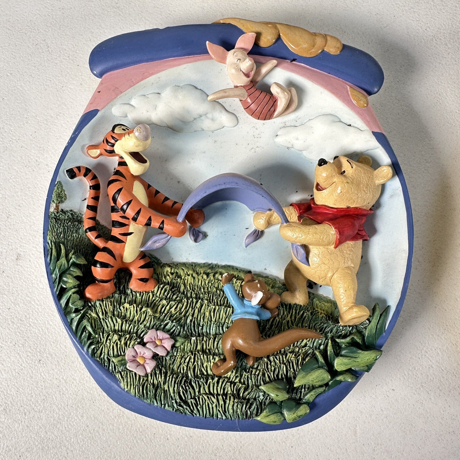 Winnie Pooh Bundle Book Ends Deceptive Played Piggy Banks Photo Frame Etc