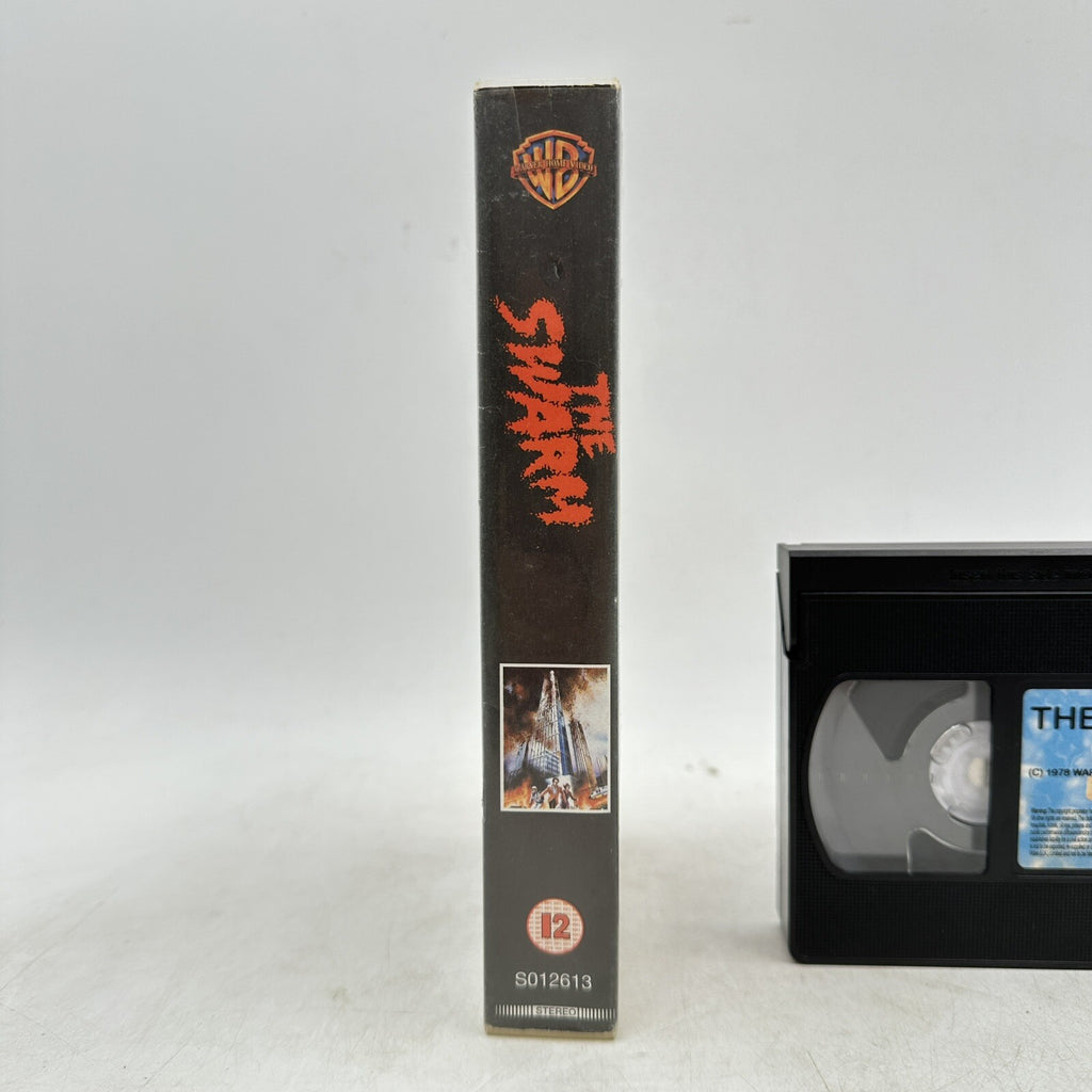 The Swarm (1978) VHS - Irwin Allen - Michael Caine - Warner Home Video UK PAL - Pre-Owned