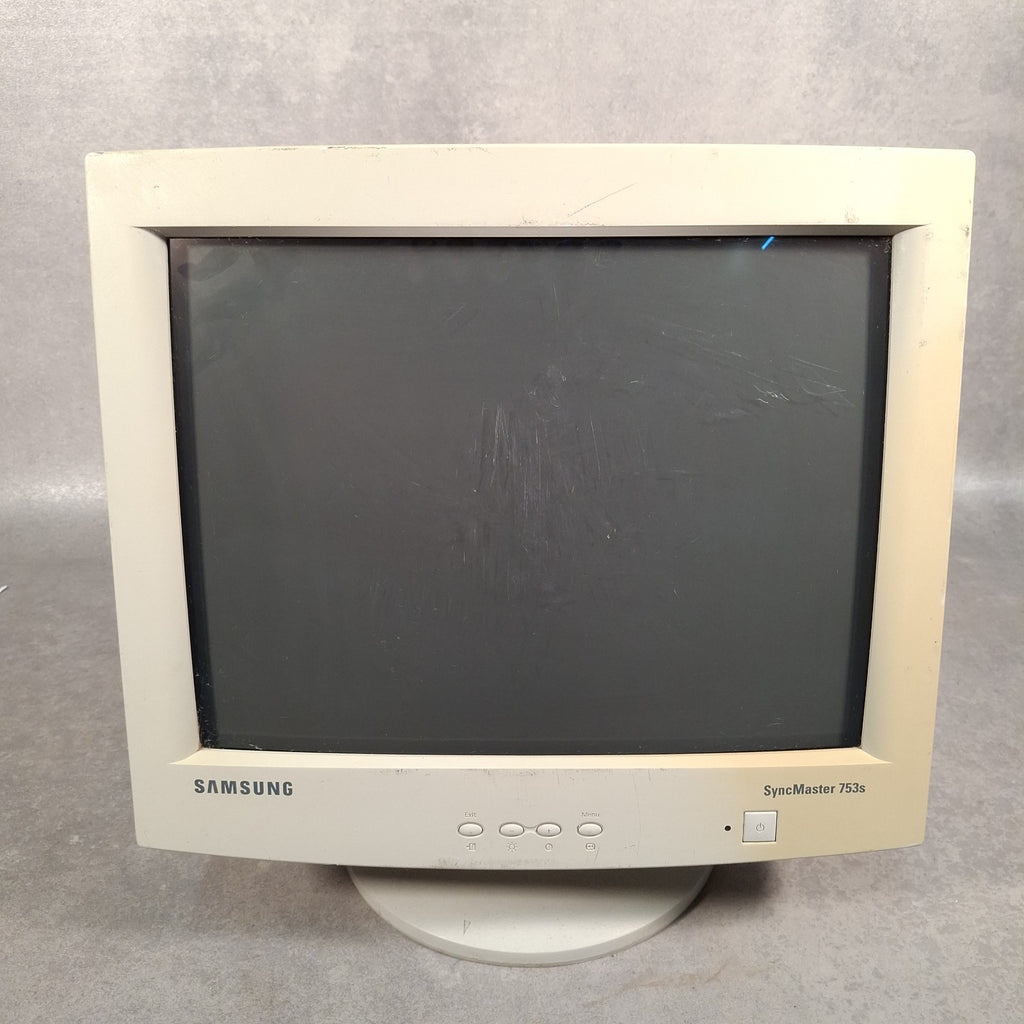 Samsung SyncMaster 753s 17” CRT VGA Monitor 2002 Retro PC Display Gaming UK