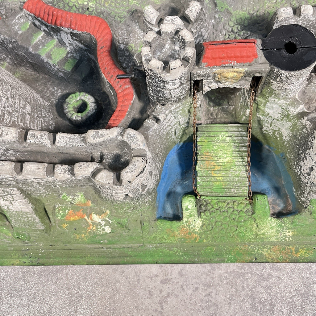 VTG Hausser ECO Germany Elastolin Spielwaren Castle Medival Playset 70's Diorama