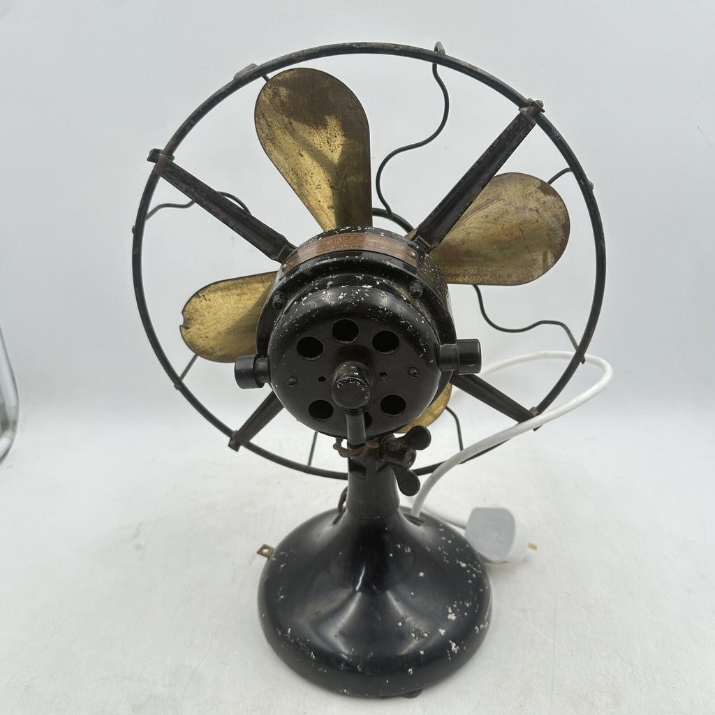 Antique Fan Metropolitan Vickers Rare 230v 12” Wiggle Manchester