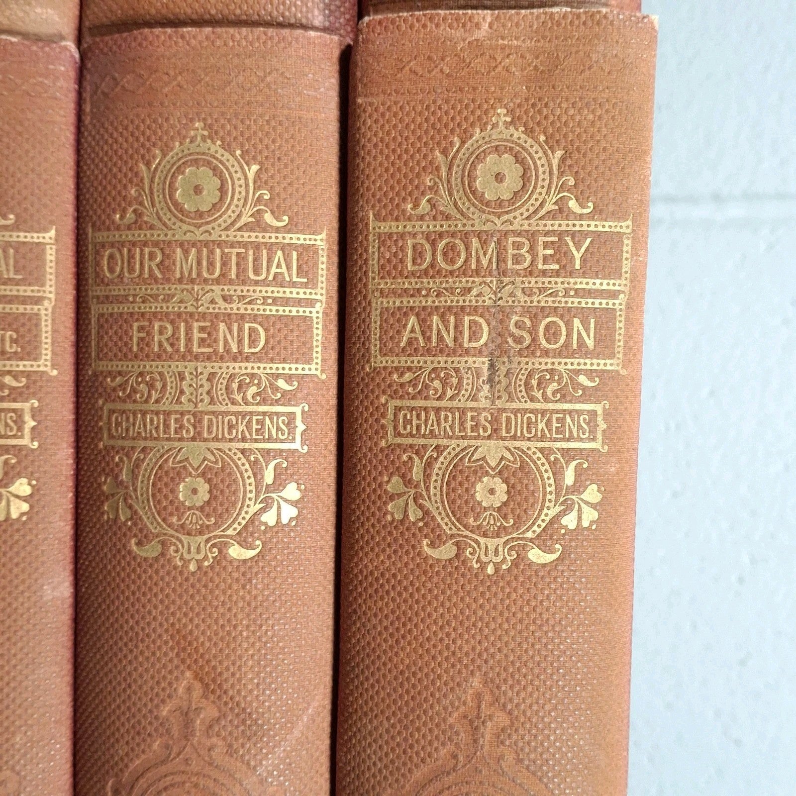 15x Works Of Charles Dickens The Authors Favourite Edition Illustrated Books Set