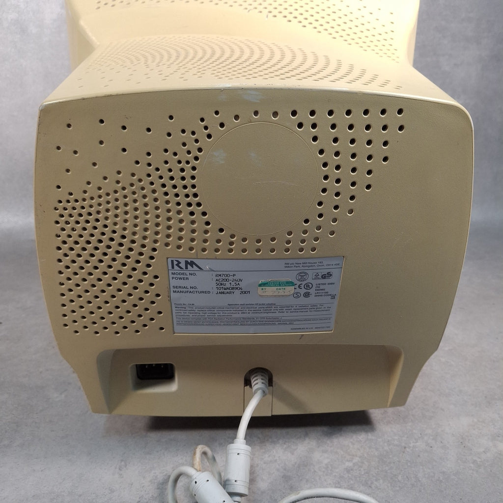RM RM700-P 17" CRT Monitor | VGA | Beige | Retro PC & Gaming | Used | Early 2000s