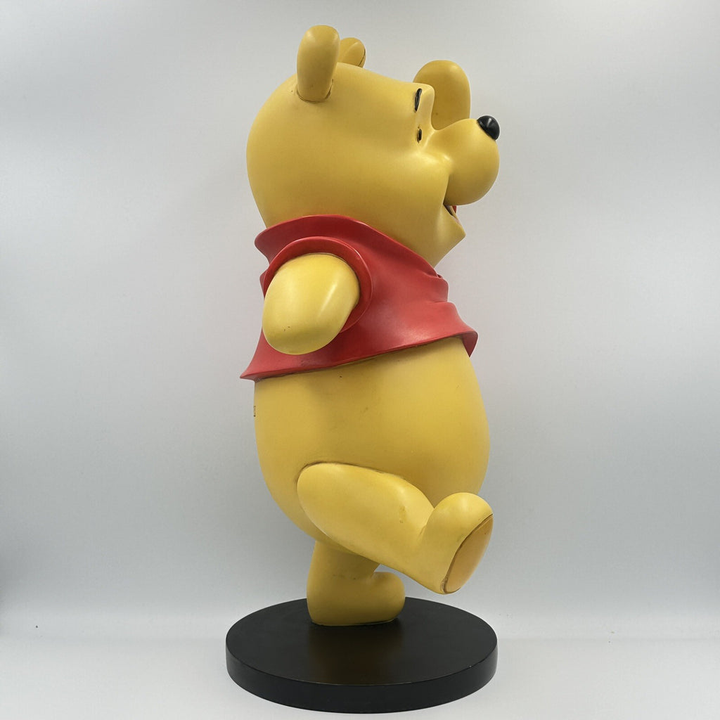 Winnie the Pooh Disney Store Display Resin Statue | c.1990s | Large 16" | Rare | Used