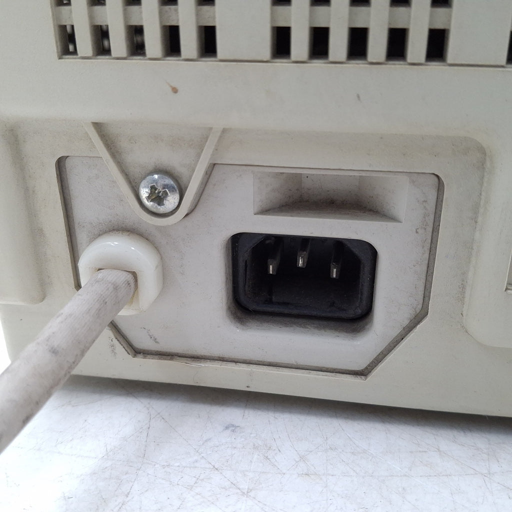 Apricot XJ54137 13" Colour CRT VGA Monitor - Spares or Repairs, Blank Screen Fault, Retro Prop, Used