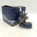 Tudor Mint Myth & Magic 'The Ferocious Dragon' Pewter Figurine No. 3865 - Blue Crystal - With Box - Pre-Owned