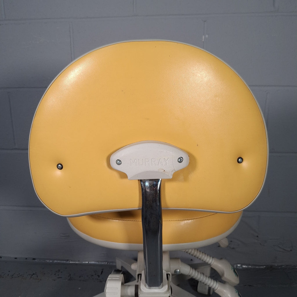 Murray SADV GT Dentist Chair Hydraulic Swivel Yellow