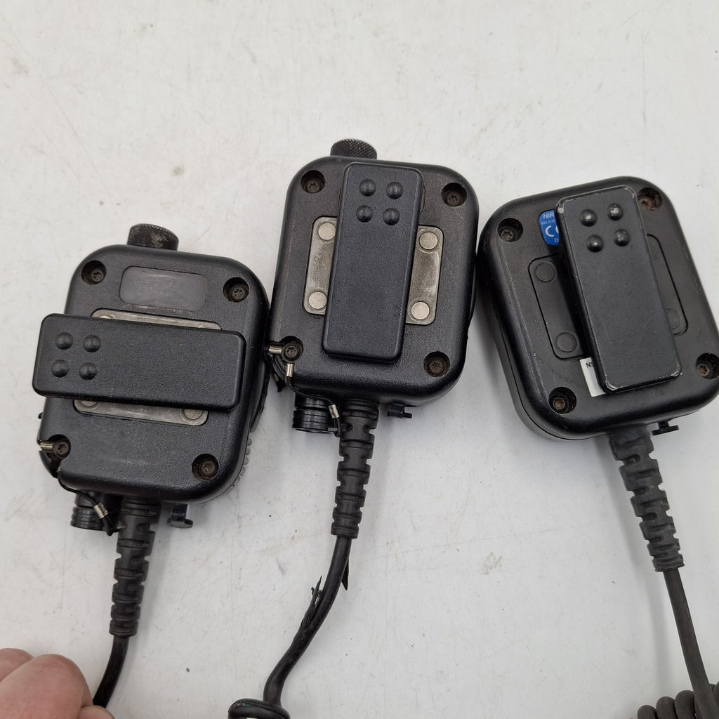 Sonic Communications Speaker-Microphone Handmic x5 + Niros 9261 x1 - Job Lot Bundle - Used - Spares or Repair