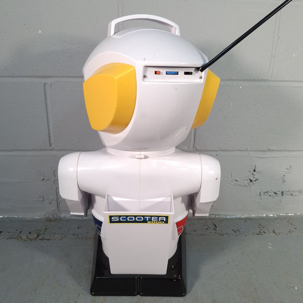 Scooter 2000 Radio Controlled Robot Toy | Retro 90s Y2K | Used | Tested & Working | Faults — See Description
