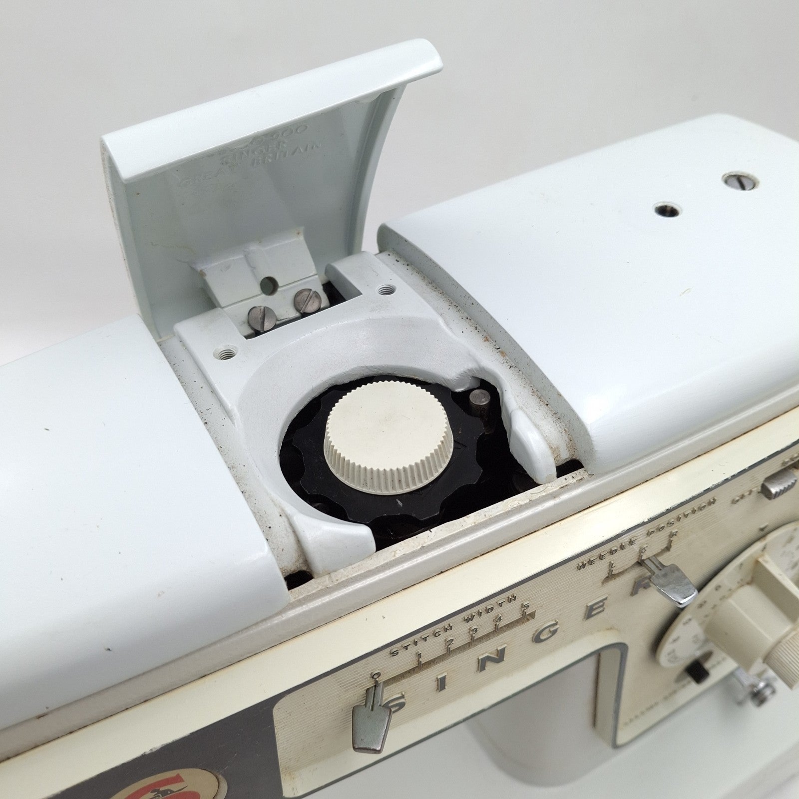 Singer Stylist 498 Special Zig-Zag Vintage Sewing Machine | 1960s | Used | Untested | Spares or Repair
