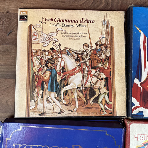 14x 12” Vinyl Record Boxsets Job Lot Bundle