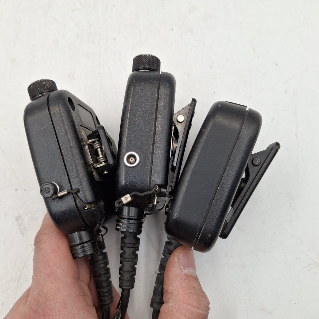 Sonic Communications Speaker-Microphone Handmic x5 + Niros 9261 x1 - Job Lot Bundle - Used - Spares or Repair