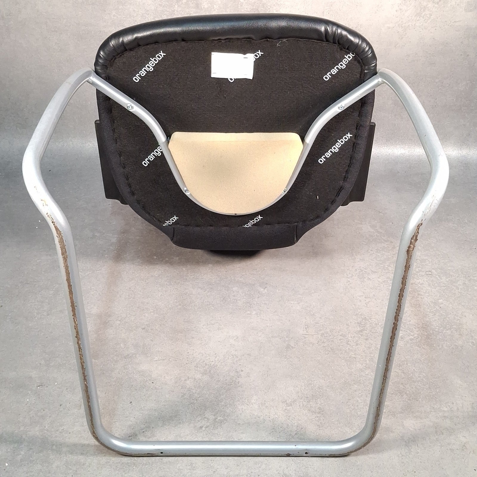 Orangebox X10-CA Cantilever Chair Black Fabric Office/Meeting Chair – UK Made