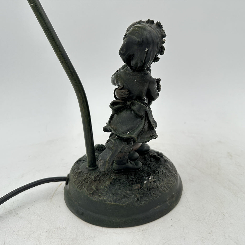Table Lamp Widdop Bingham Young Love Glass Tulip Shade Vintage 2000