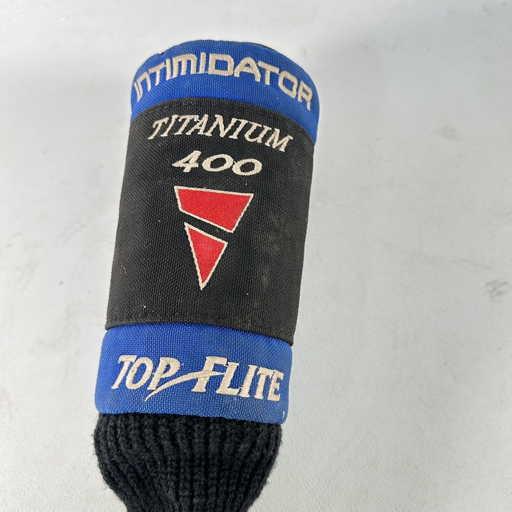 Top-Flite Intimidator Titanium 400 Spoiler Sole #3 Fairway Wood Head Cover - Black/Blue - Used